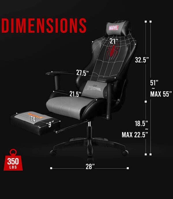 Silla Gamer Spiderman - Sillas de Escritorio Bering